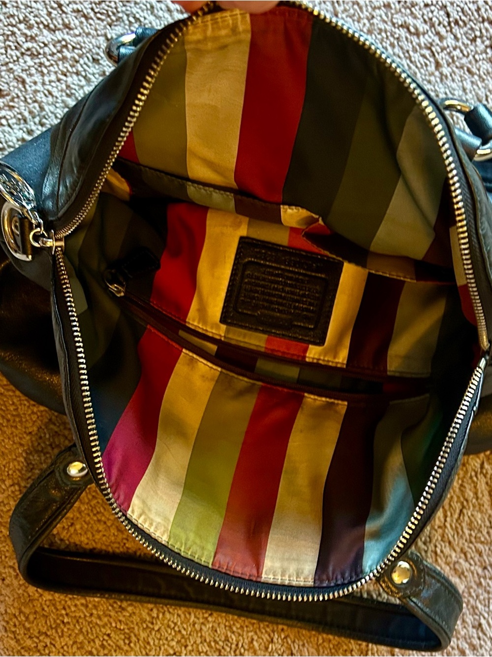Coach Leather Shoulder Bag - Picture 3 of 3